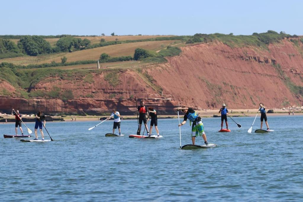 The Beach House-Devon- On The Beach- Sleeps 20 Villa Exmouth Eksteriør bilde