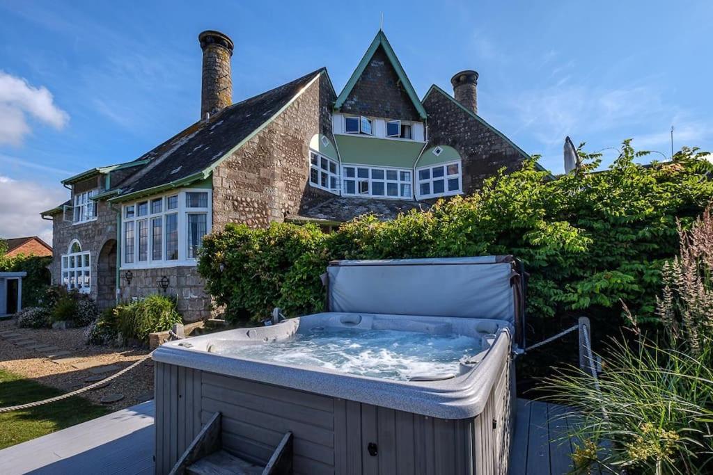 The Beach House-Devon- On The Beach- Sleeps 20 Villa Exmouth Eksteriør bilde